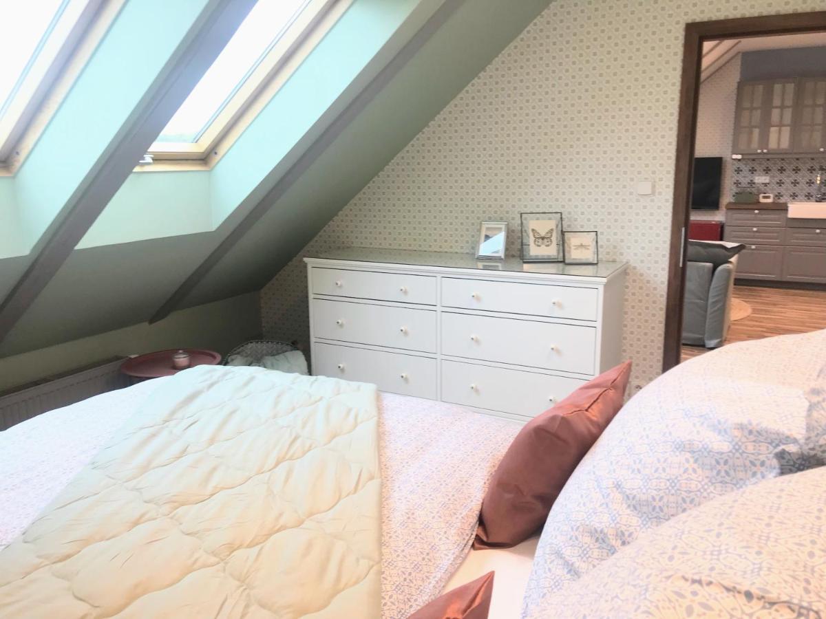 Attic Apartment On Waterfront / View / Netflix Praga Esterno foto